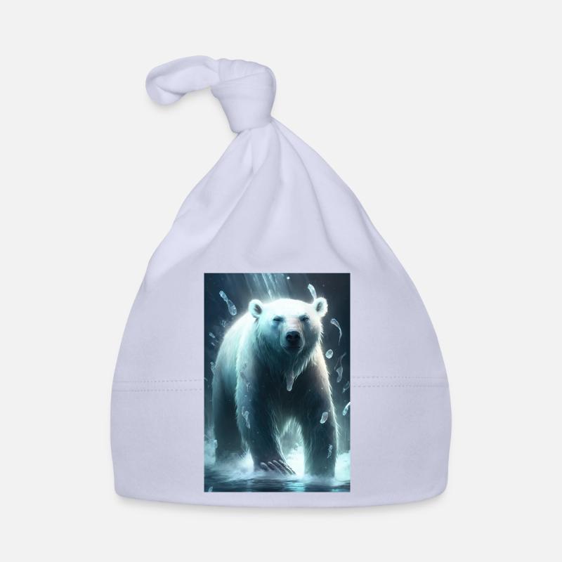Eisbär Baby Bio-Mütze