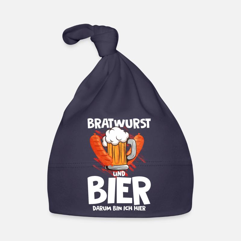 Bratwurst as a gift Organic Baby Cap