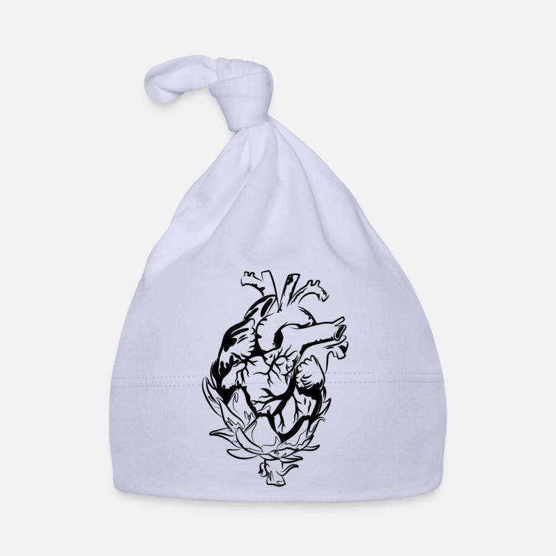 Artischockenherz Baby Bio-Mütze