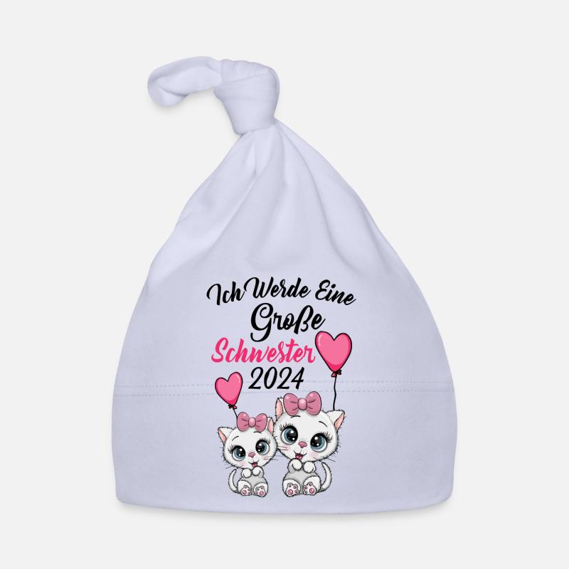 Große Schwester 2024 Baby Bio-Mütze