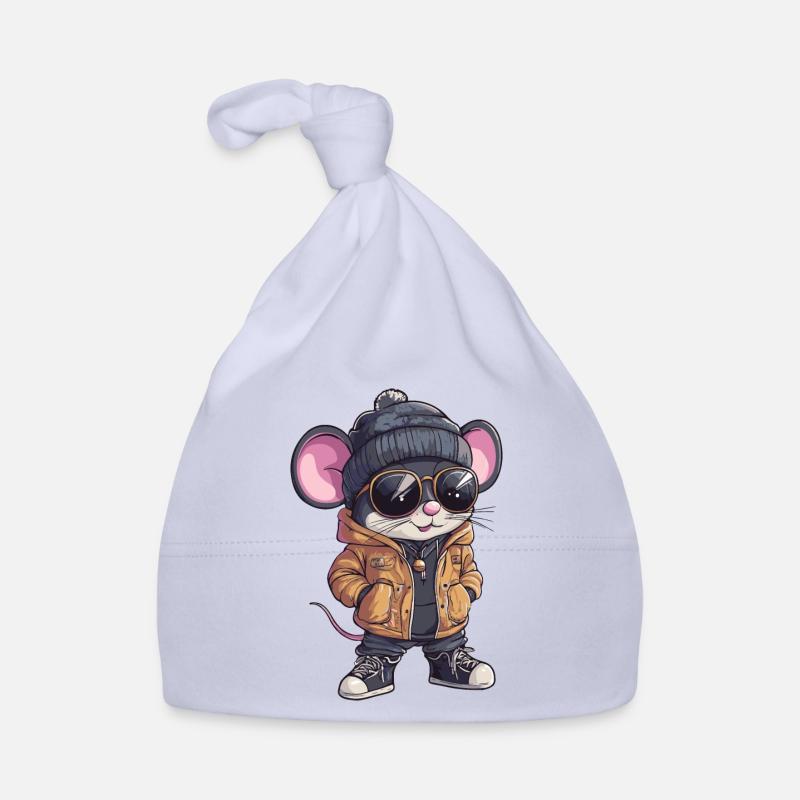 Mouse Winter Organic Baby Cap