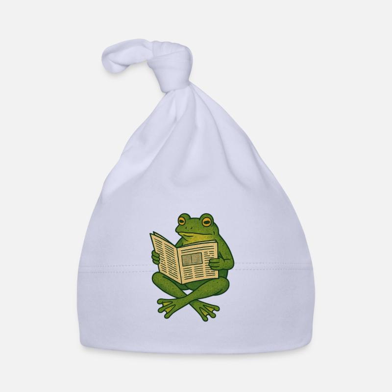 Frog Organic Baby Cap