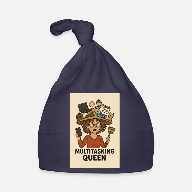 Multitasking Queen Organic Baby Cap
