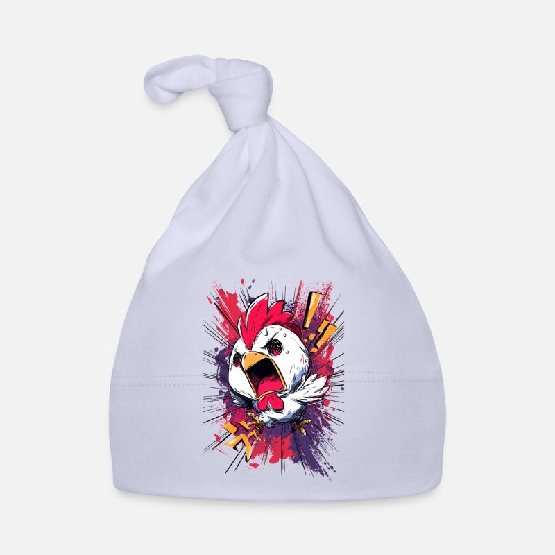 Explosion de poulet Outcry Bonnet bio Bébé