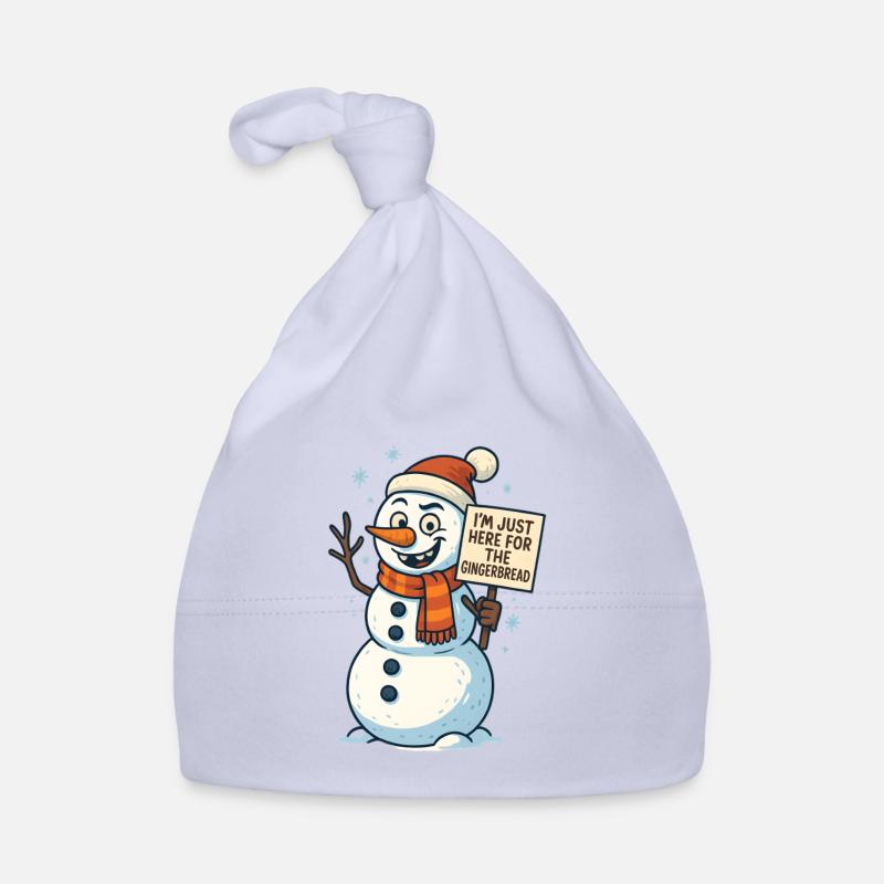Lebkuchenmann Lebkuchen Lebkuchenmänner Geschenk Baby Bio-Mütze