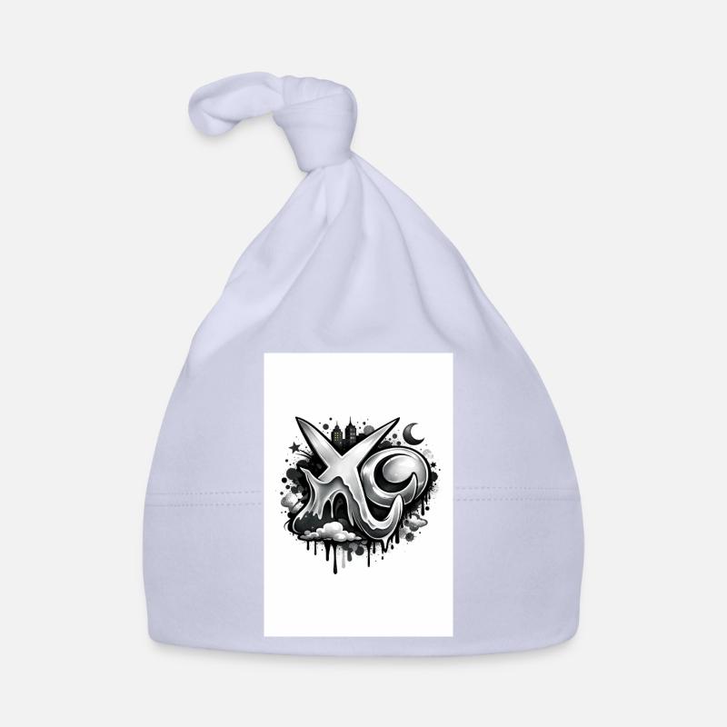 XO - Bonnet bio Bébé - ciel