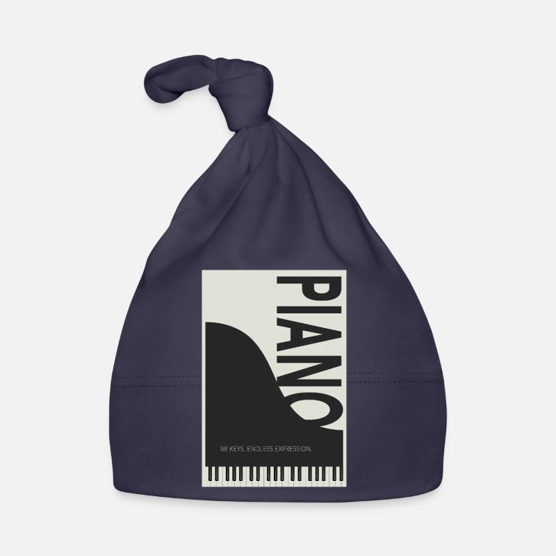Piano – 88 Keys Endless Expression Organic Baby Cap