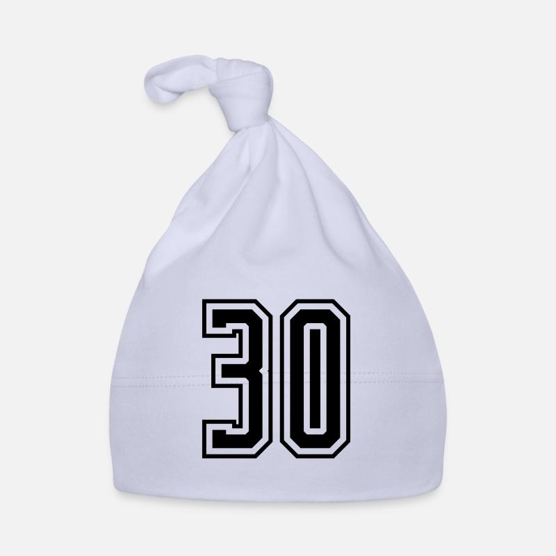 30 Zahl nummer Baby Bio-Mütze