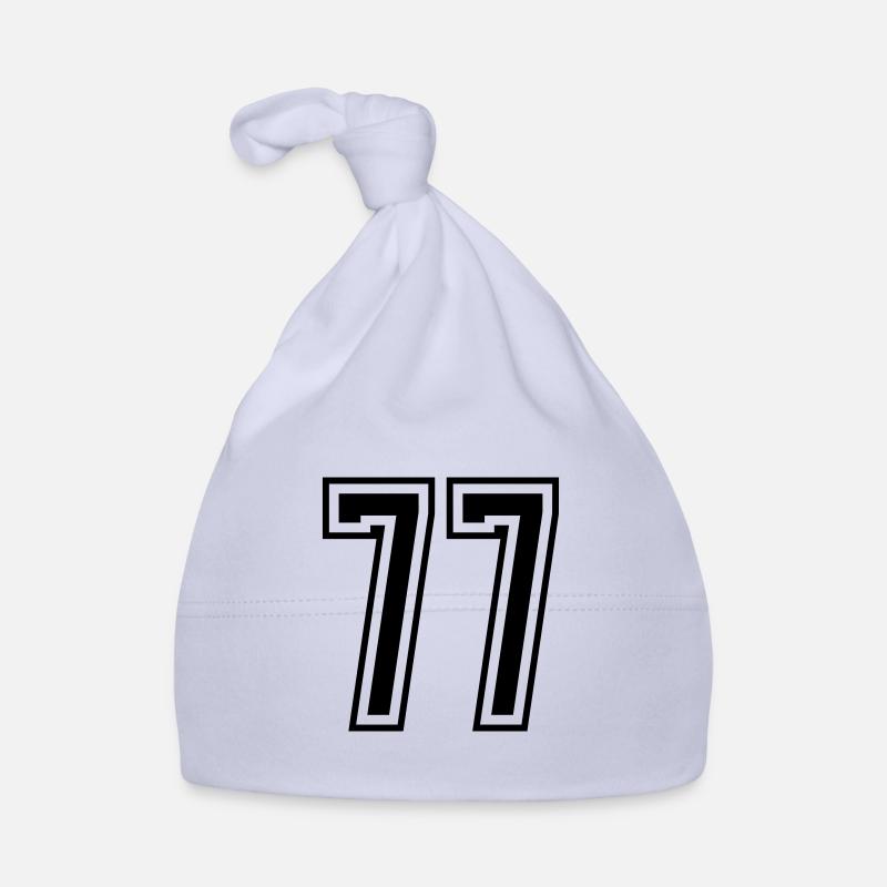 77 Numéro de numéro Bonnet bio Bébé