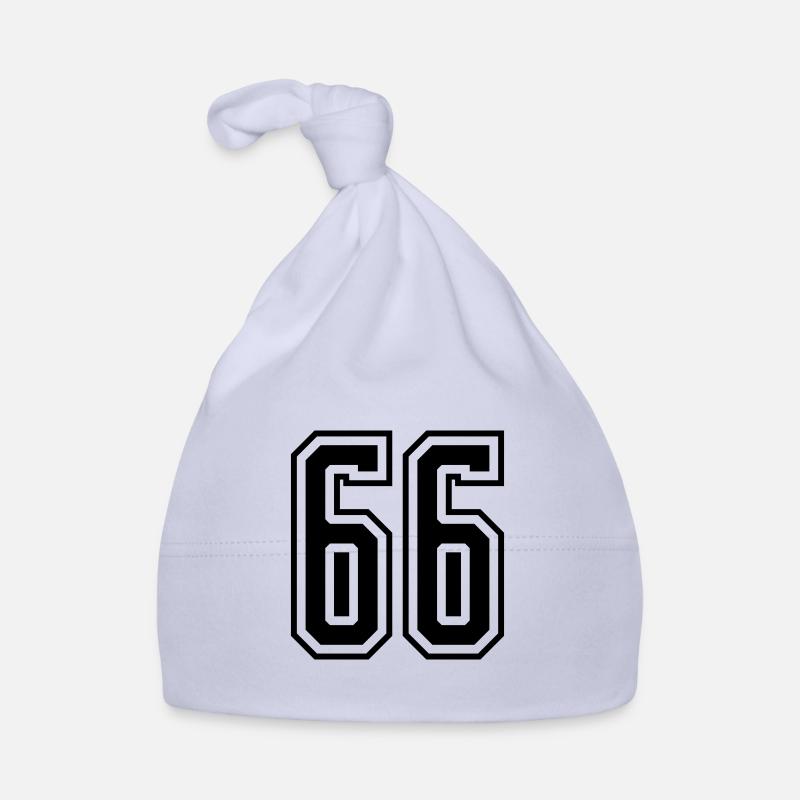 66 digit number Organic Baby Cap