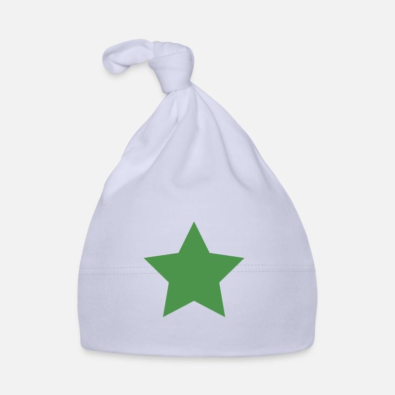 Star green Organic Baby Cap