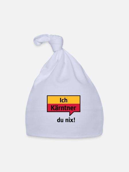 Je Carinthie - vous nix - Bonnet bio Bébé - ciel - Devant