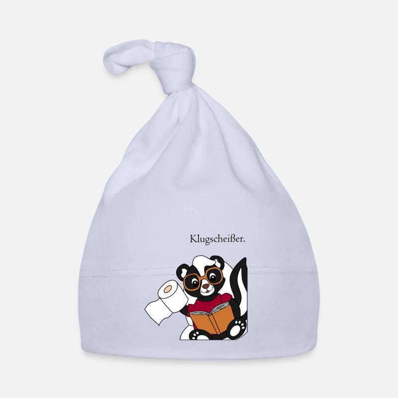 Skunk Pixie Smartass - funny motif Organic Baby Cap