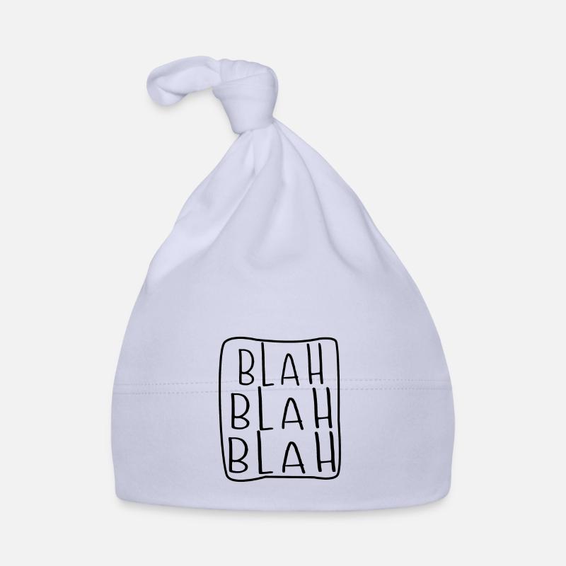 Blah Blah Blah Organic Baby Cap