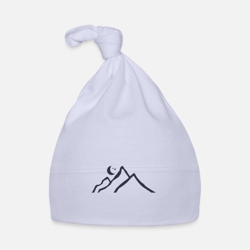 Mountain relief Organic Baby Cap