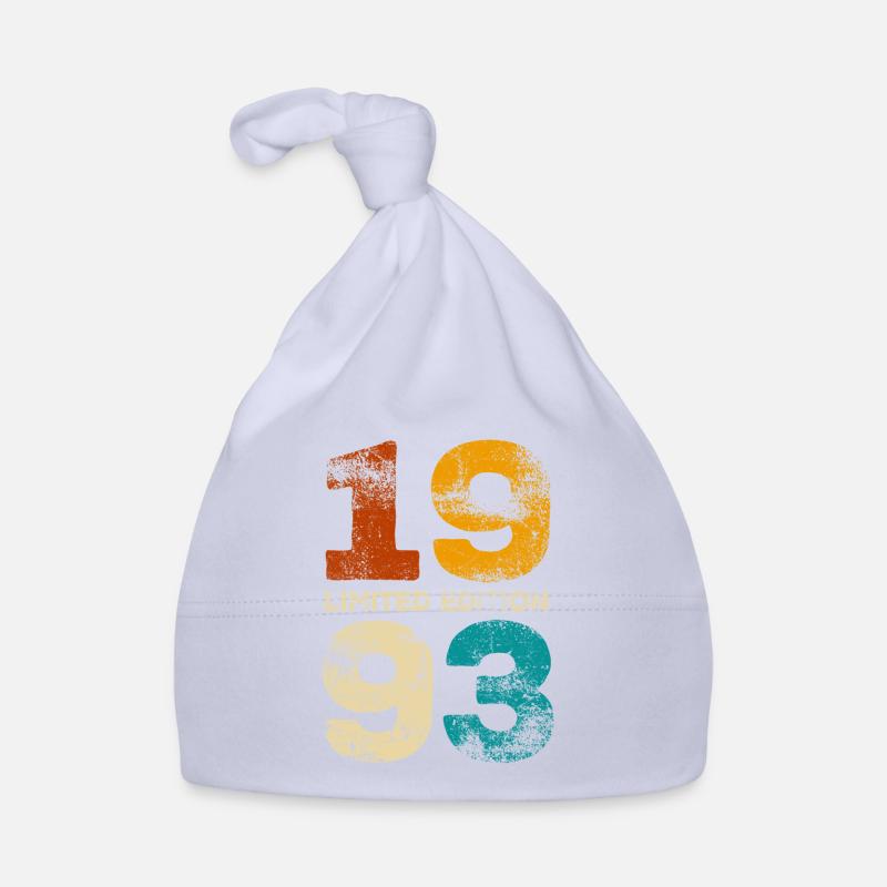 Limited Edition 1993, Geburtstag Geschenk Baby Bio-Mütze