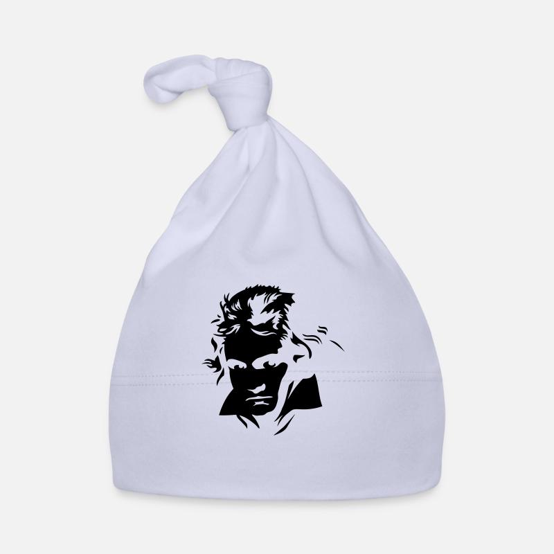 compositeur musique classique visage de beethoven Bonnet bio Bébé