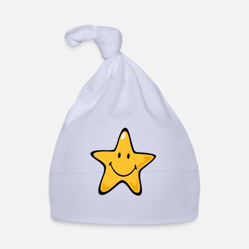 Smiley Star Bonnet bio Bébé