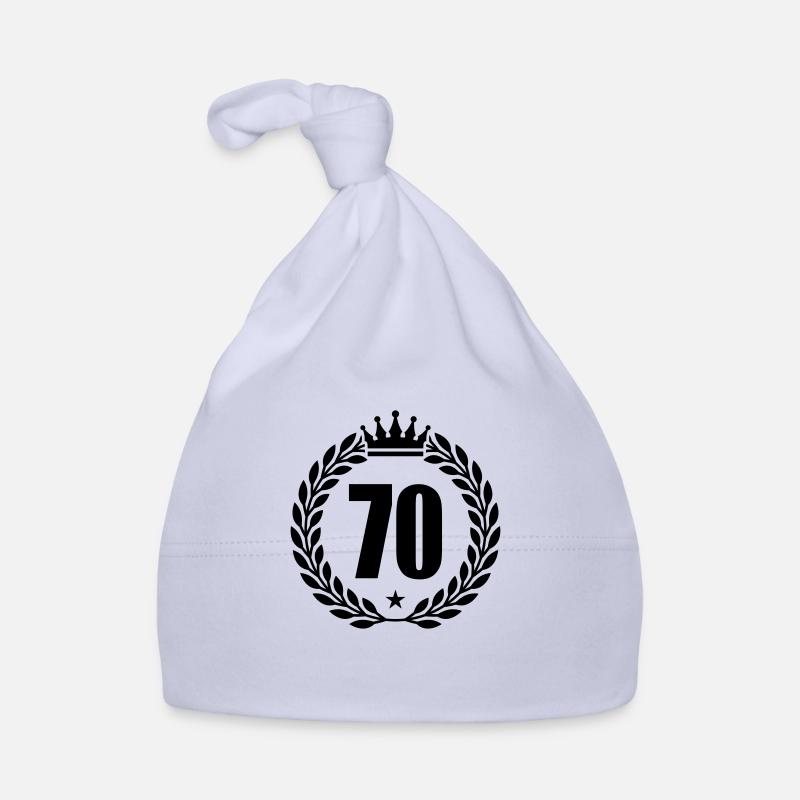 70 kranz krone Baby Bio-Mütze