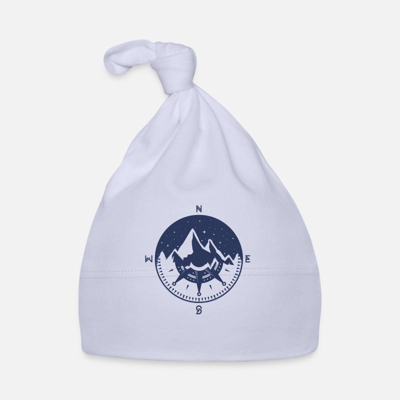 Explorez la nature - Bonnet bio Bébé - ciel