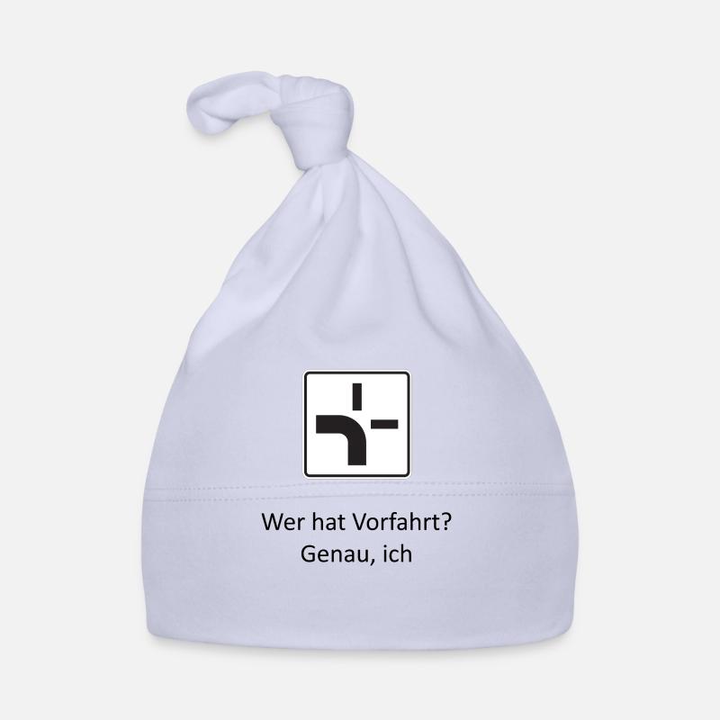 Wer hat Vorfahrt? Baby Bio-Mütze