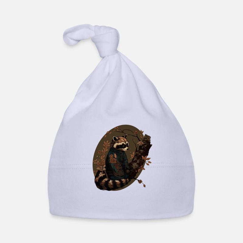 Baka Racoon 7 Organic Baby Cap