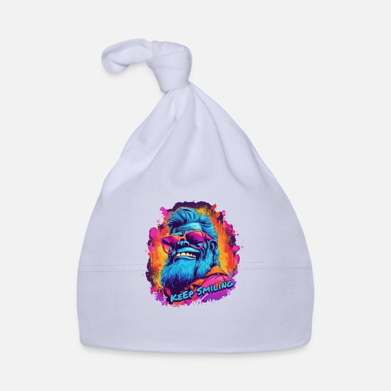 Keep Smiling - Kong Organic Baby Cap