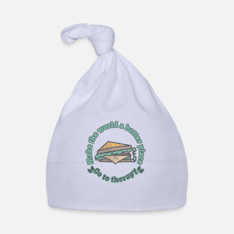 Make the world a better place Organic Baby Cap