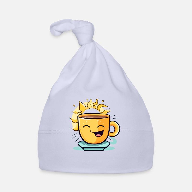 Fröhlicher Kaffee Baby Bio-Mütze