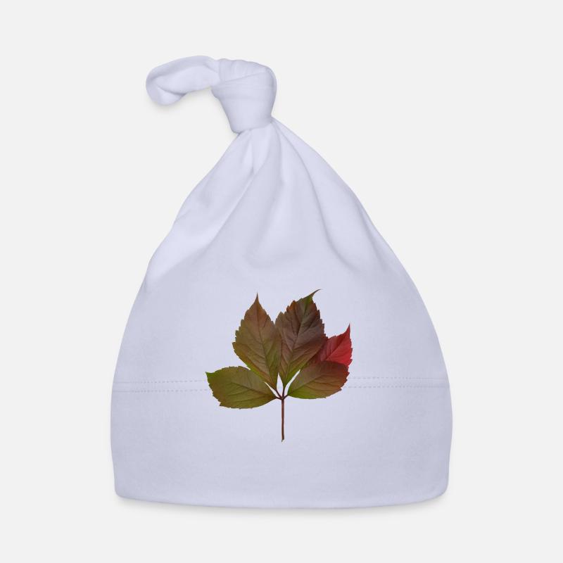 Herbstblatt, Autumn Leaf Baby Bio-Mütze