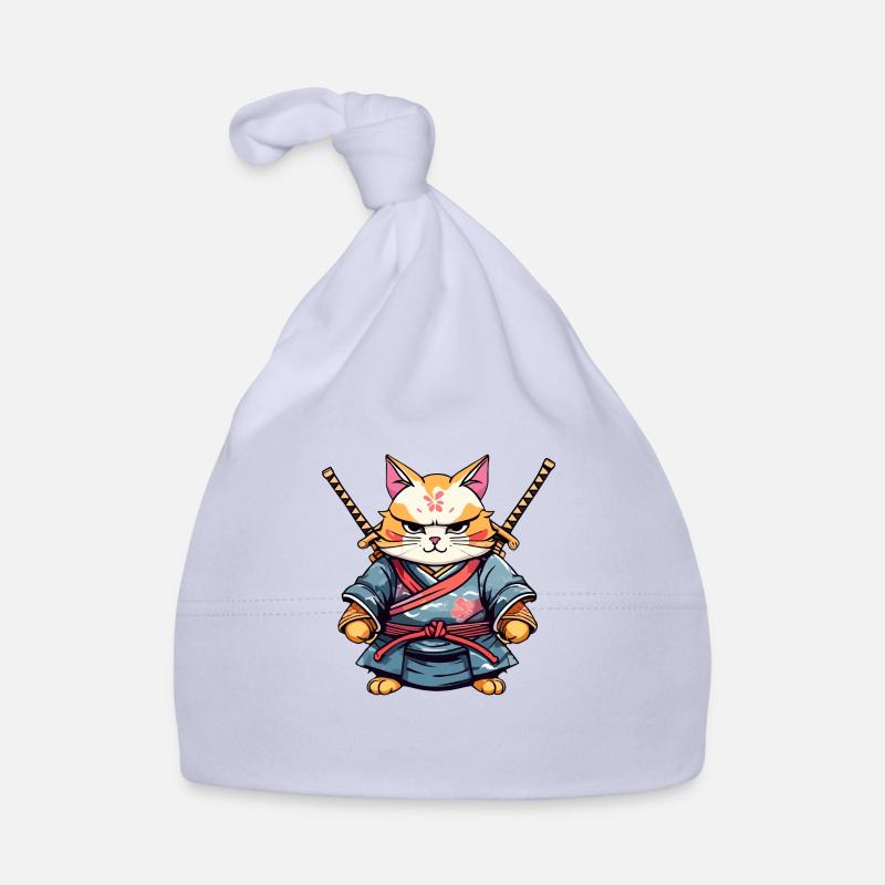 Samurai-Katze #28 Baby Bio-Mütze
