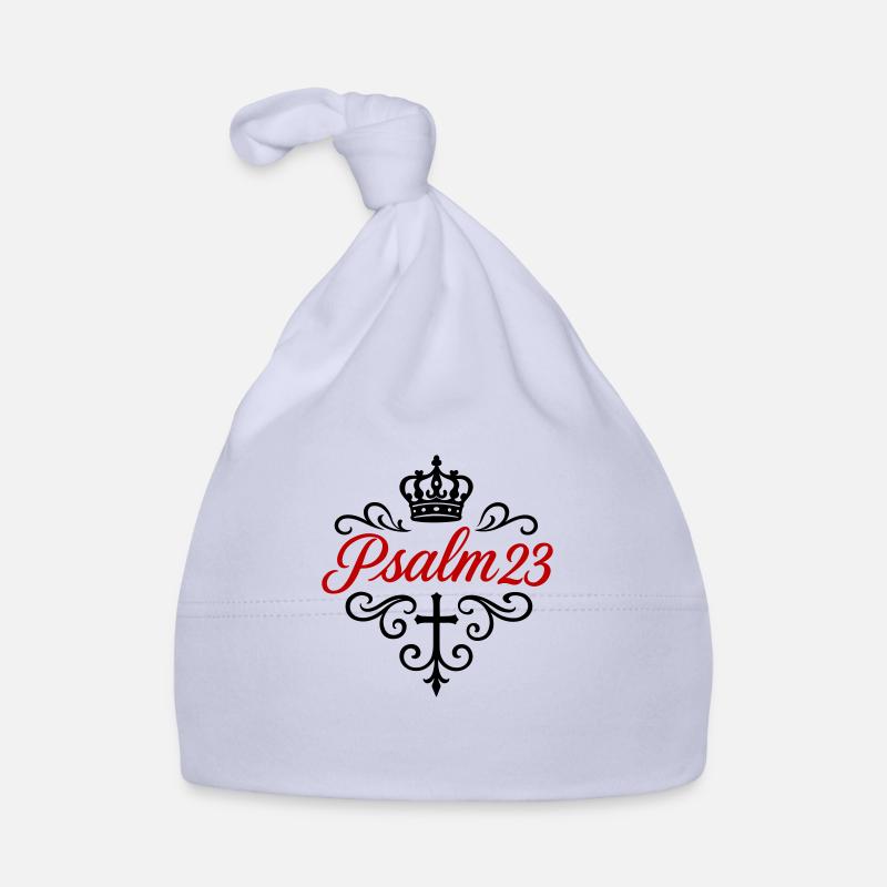 Pslam 23 Verset biblique Bonnet bio Bébé