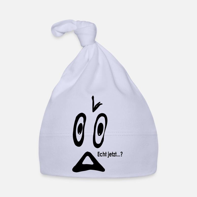 Smiley Really now ...? Organic Baby Cap