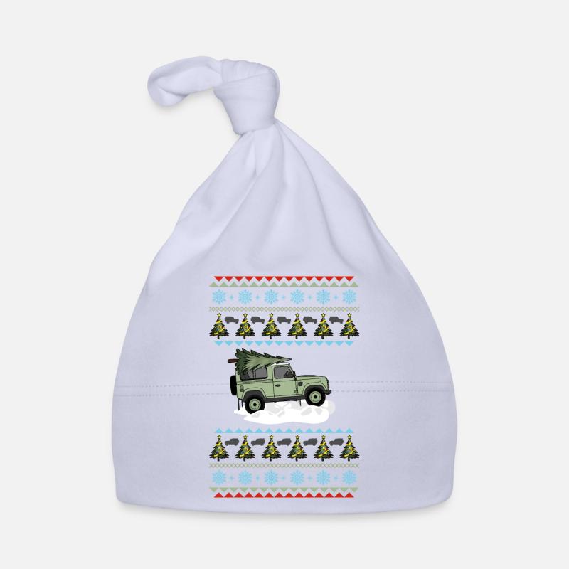 Defender 90 - Christmas tree Organic Baby Cap