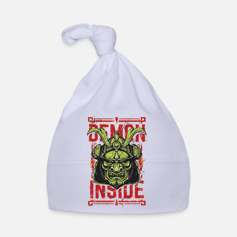 Samurai Demon Inside Baby Bio-Mütze