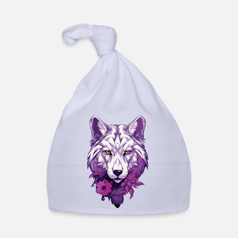 Loup #3 Bonnet bio Bébé