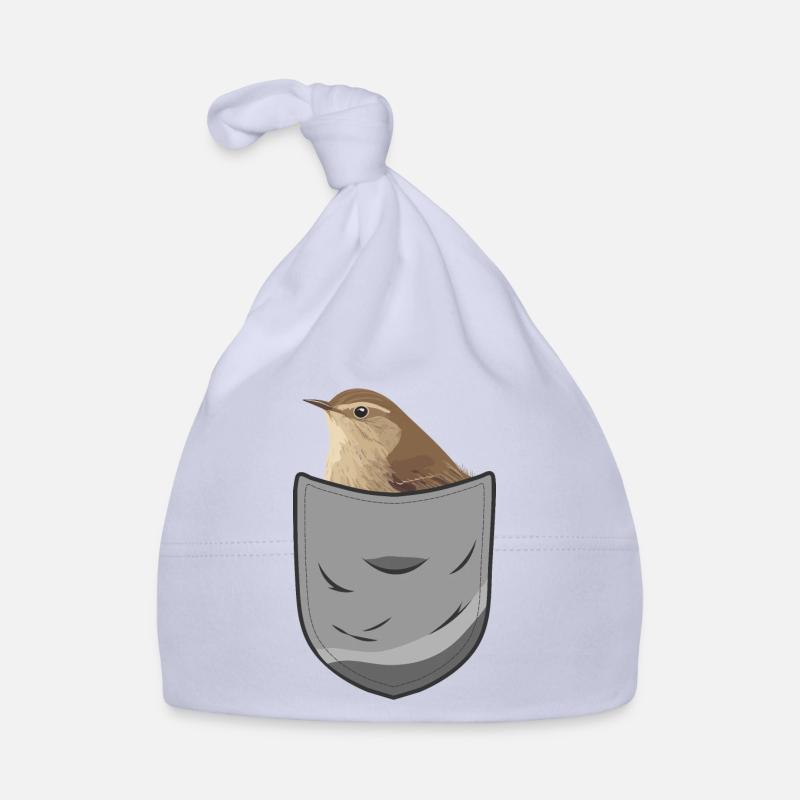 Troglodyte oiseau Bonnet bio Bébé