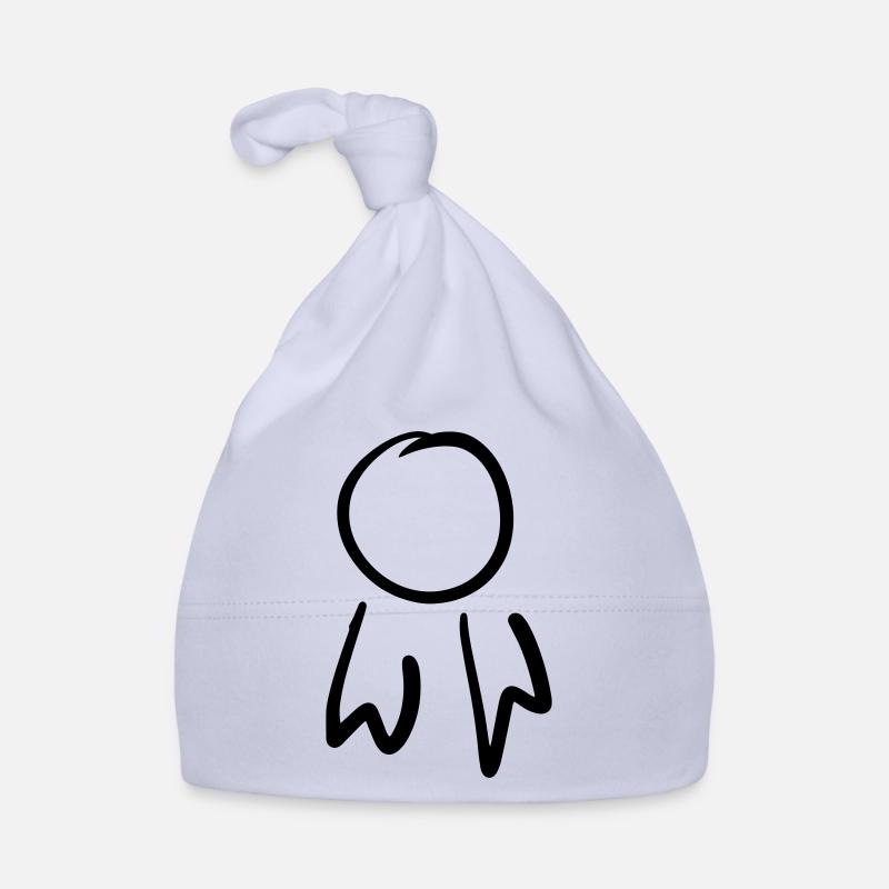 Square Badge / Order Template. Scrawl. Organic Baby Cap