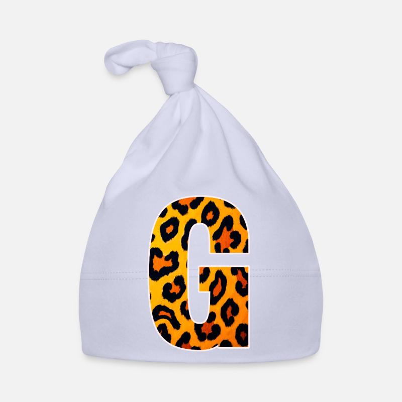 Imprimé léopard C-Letter Bonnet bio Bébé