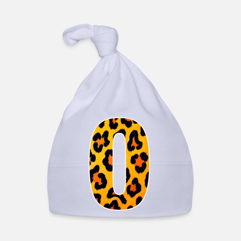 Leopard Zero Print Organic Baby Cap