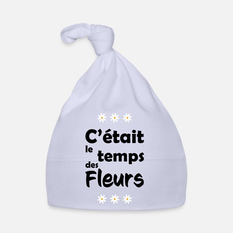 Es war Blumenzeit Baby Bio-Mütze