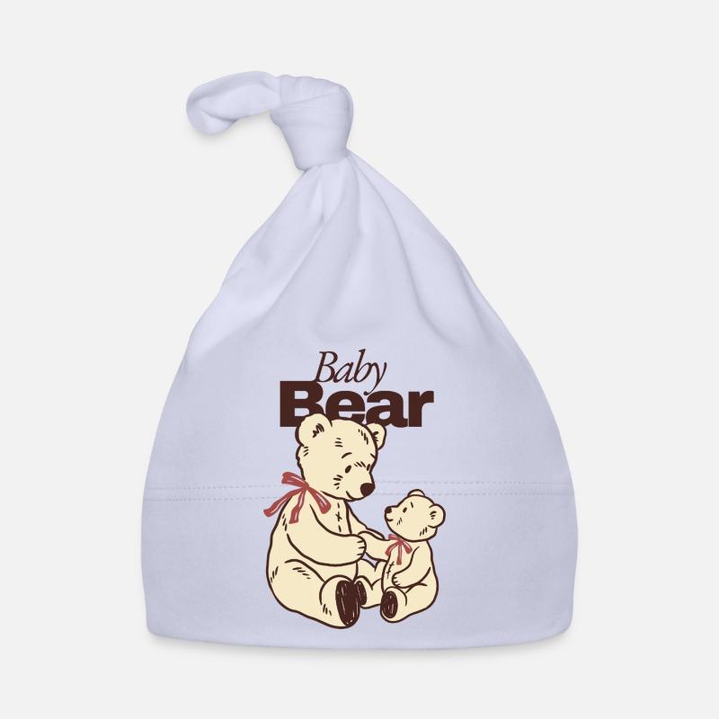 Baby Bear Cuddle Duo Organic Baby Cap