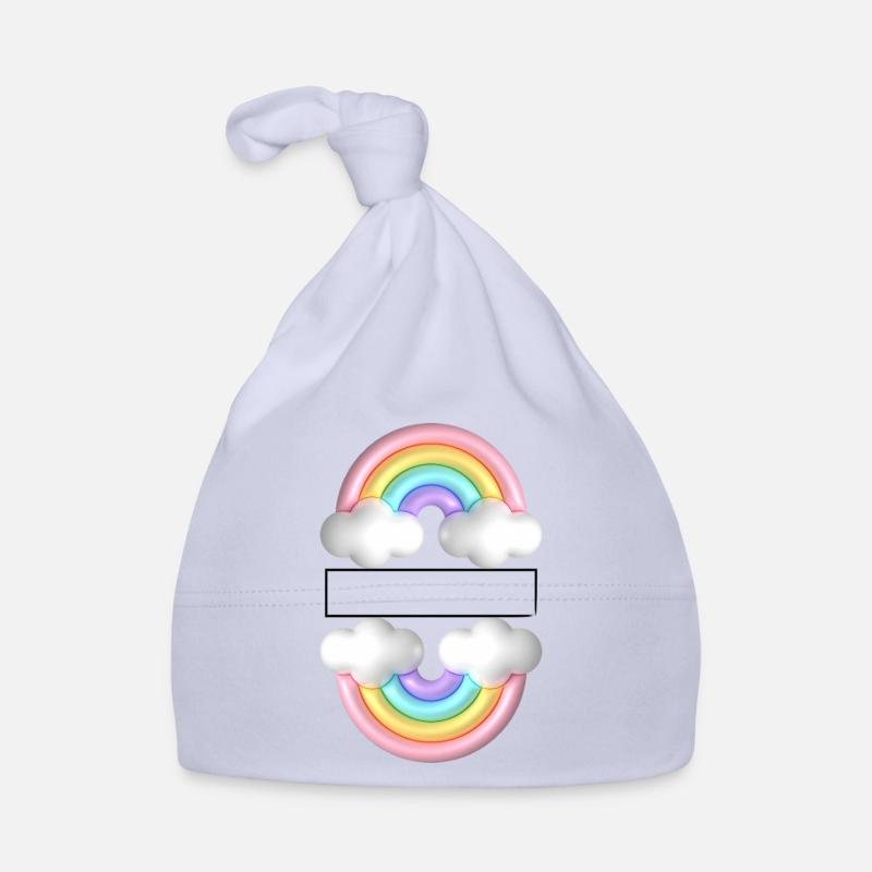 Regenbogen Baby Bio-Mütze