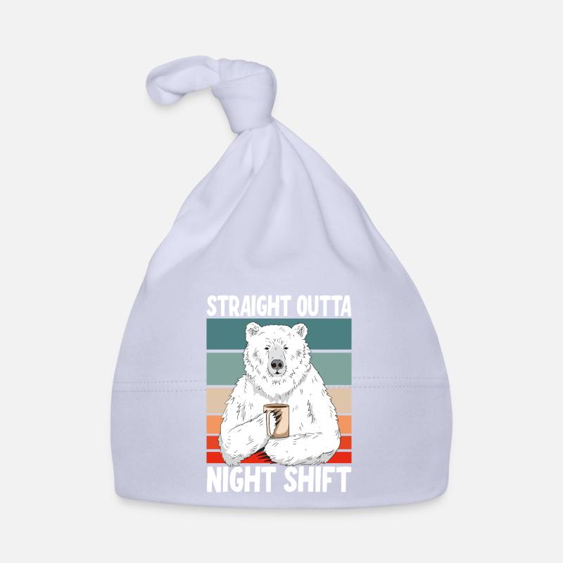 Direkte aus der Nachtschicht Baby Bio-Mütze