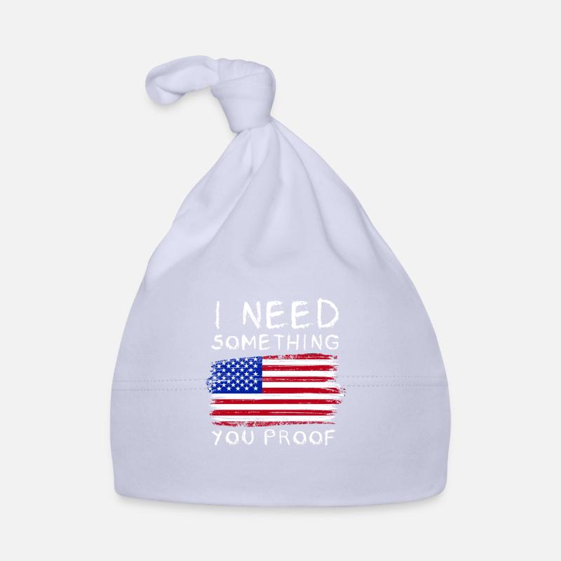 J’ai besoin de quelque chose que vous prouvez Drapeau occidental Bonnet bio Bébé
