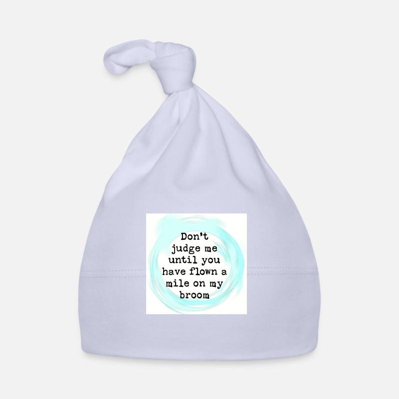 Don't judge me Organic Baby Cap