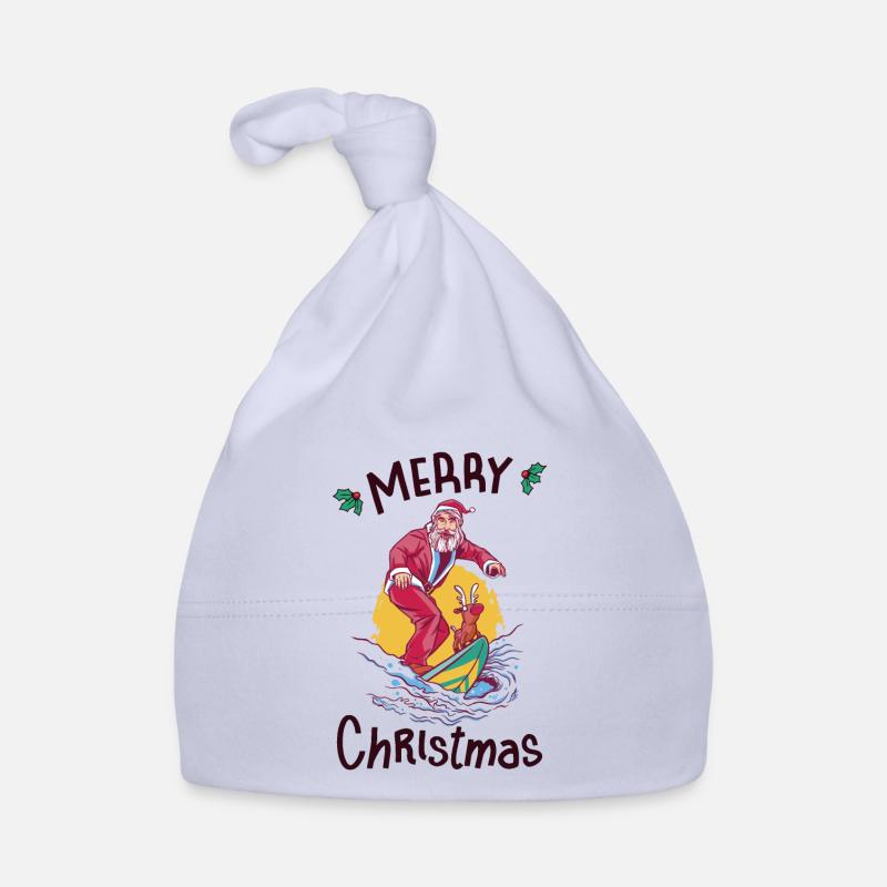 Weihnachten im Juli Baby Bio-Mütze