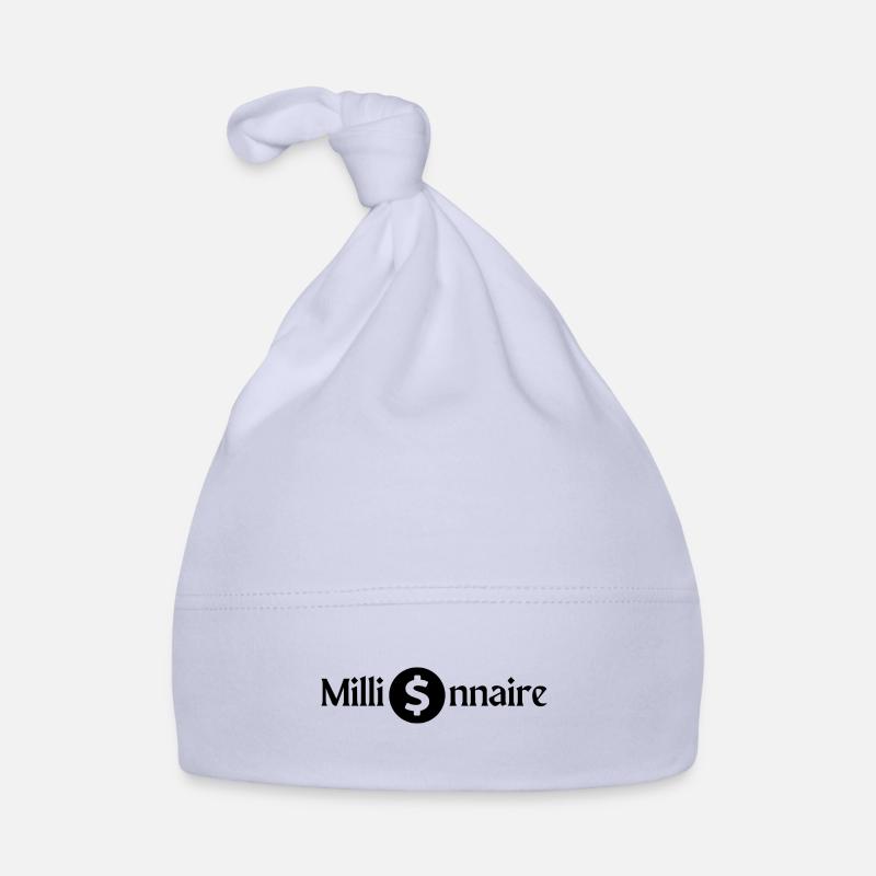 millionnaire, argent Bonnet bio Bébé
