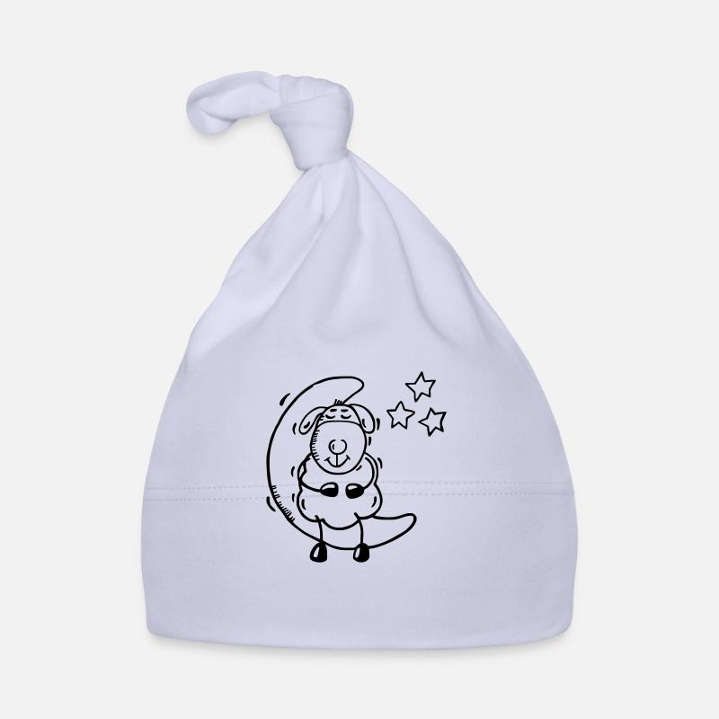 Moon Sheep v1 Organic Baby Cap