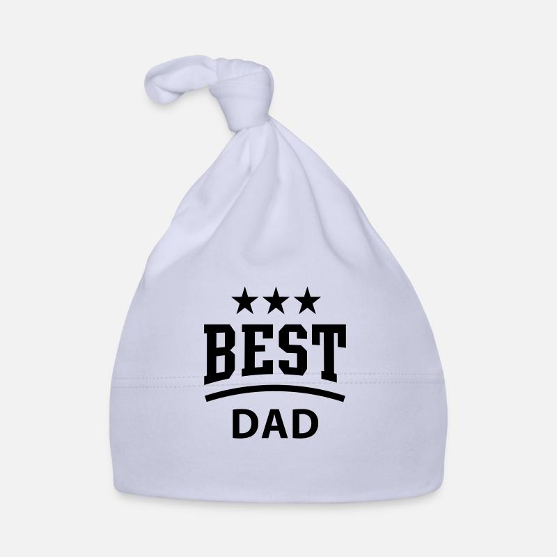 BEST DAD 3 Star Baby Bio-Mütze
